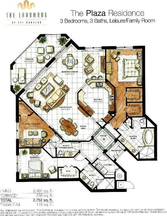 3610 Gardens Pkwy Unit 403A, Palm Beach Gardens, FL 33410 - home floor plan