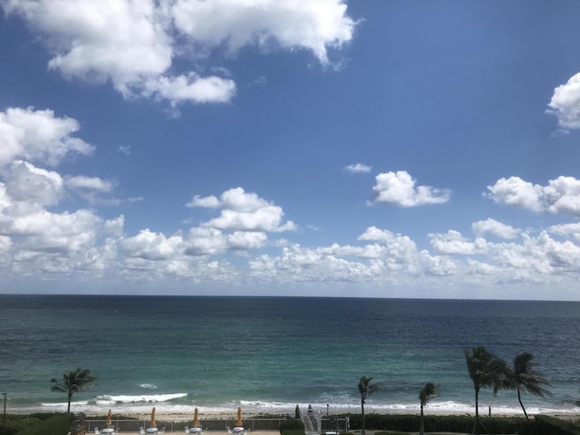 3230 S Ocean Blvd Unit D511, Palm Beach, FL 33480 - water view with local beach
