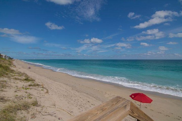 3230 S Ocean Blvd Unit D511, Palm Beach, FL 33480 - water view with local beach
