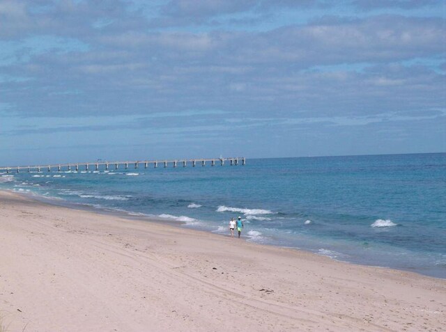 3230 S Ocean Blvd Unit D511, Palm Beach, FL 33480 - water view featuring nearby beach