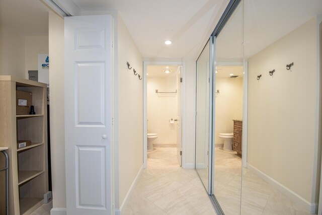 3230 S Ocean Blvd Unit D511, Palm Beach, FL 33480 - corridor featuring baseboards