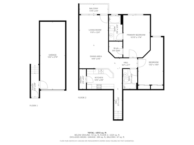 166 SW Peacock Blvd Unit 34-205, Port Saint Lucie, FL 34986 - floor plan / room layout