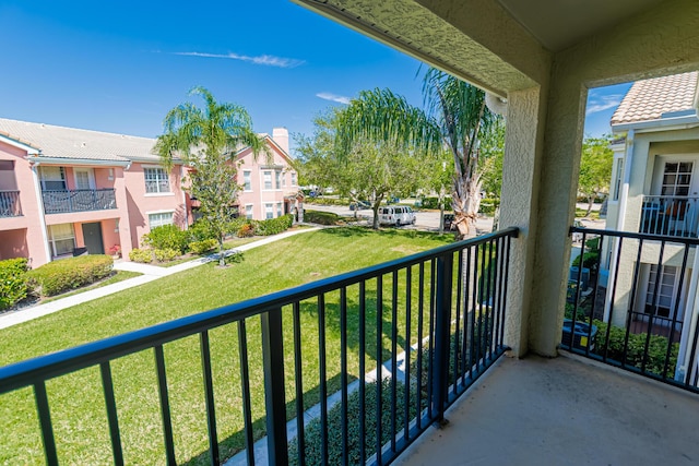 166 SW Peacock Blvd Unit 34-205, Port Saint Lucie, FL 34986 - balcony with a residential view