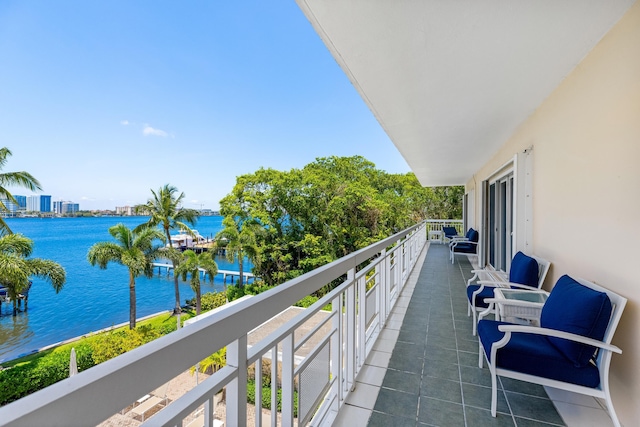 250 Bradley Pl Unit 408, Palm Beach, FL 33480 - balcony with a water view