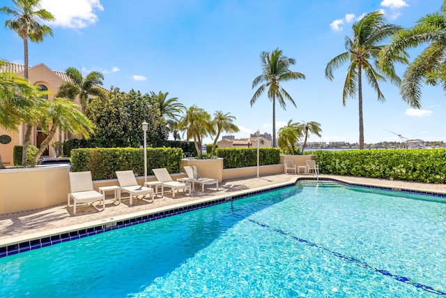 250 Bradley Pl Unit 408, Palm Beach, FL 33480 - view of swimming pool