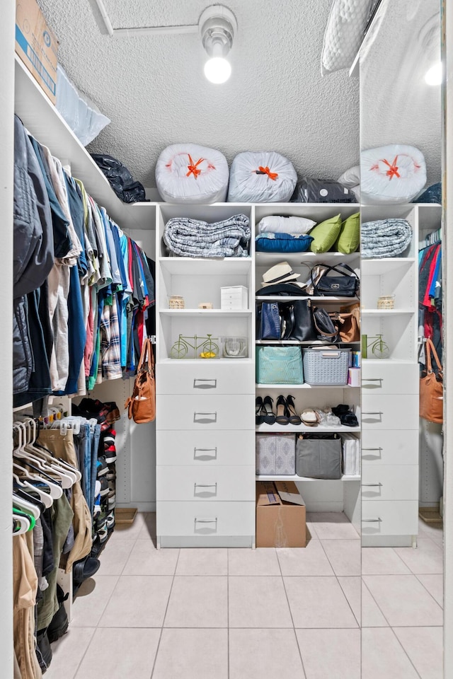 2538 Boundbrook Dr S Unit 140, West Palm Beach, FL 33406 - spacious closet with tile patterned flooring