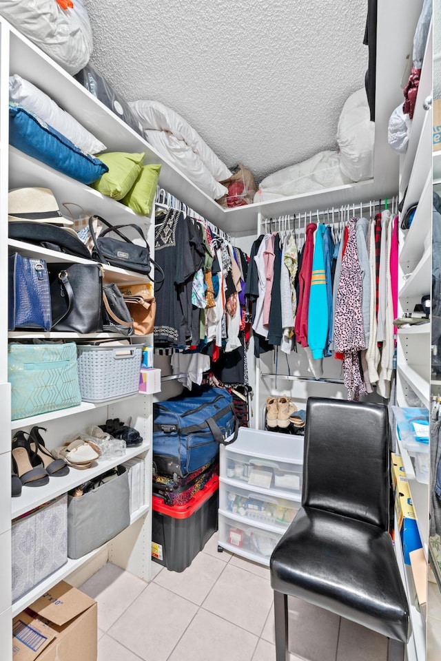 2538 Boundbrook Dr S Unit 140, West Palm Beach, FL 33406 - spacious closet with tile patterned floors
