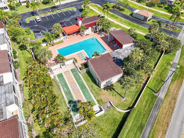 2538 Boundbrook Dr S Unit 140, West Palm Beach, FL 33406 - aerial view of a pool