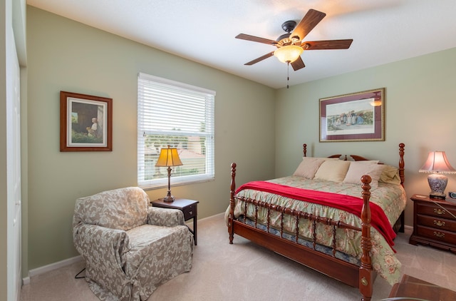 7897 Monarch Ct, Delray Beach, FL 33446 - carpeted bedroom featuring baseboards and ceiling fan