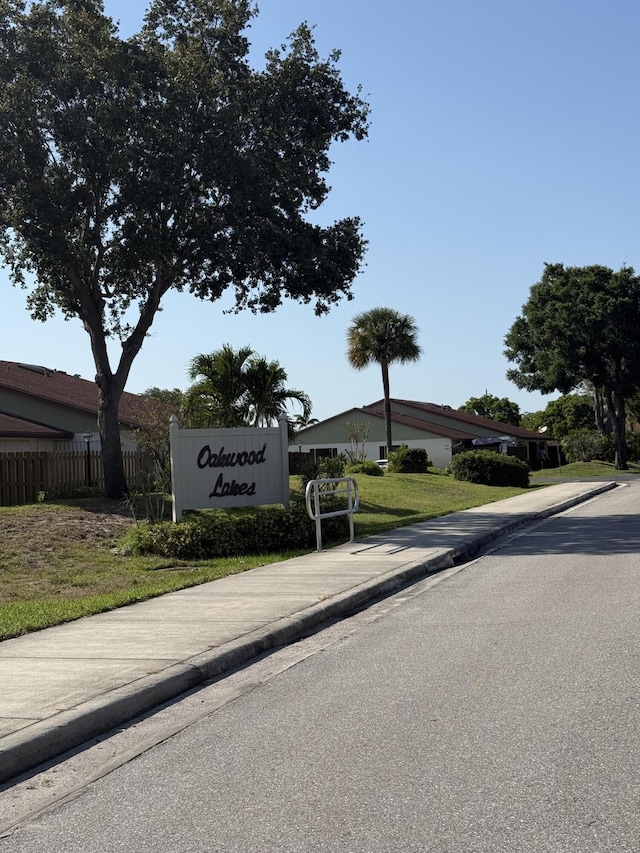 3790 Silver Lace Ln, Boynton Beach, FL 33436 - view of asphalt street featuring sidewalks and curbs