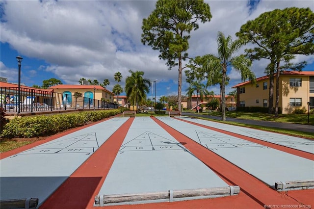 1925 SW Palm City Rd Unit C, Stuart, FL 34994 - surrounding community featuring shuffleboard and a residential view