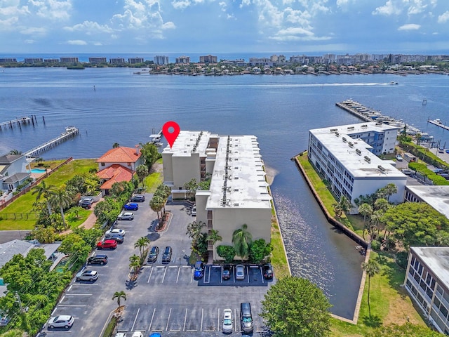 896 N Federal Hwy Unit 121, Lantana, FL 33462 - aerial view of a skyline view and a nearby body of water