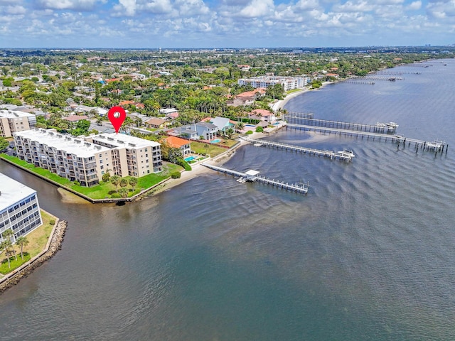 896 N Federal Hwy Unit 121, Lantana, FL 33462 - drone / aerial view of a nearby body of water