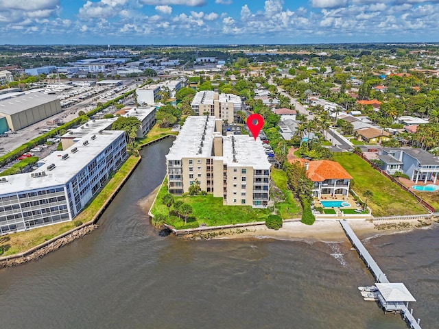 896 N Federal Hwy Unit 121, Lantana, FL 33462 - bird's eye view of a nearby body of water