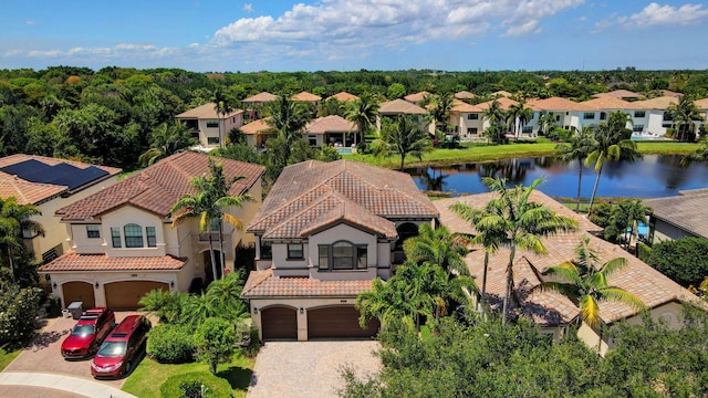 8979 Little Falls Way, Delray Beach, FL 33446 - aerial view of residential area with a nearby body of water