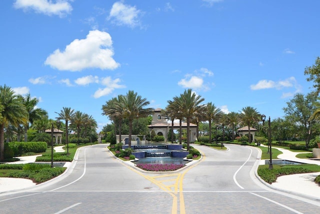 8979 Little Falls Way, Delray Beach, FL 33446 - view of road with street lights, curbs, and sidewalks