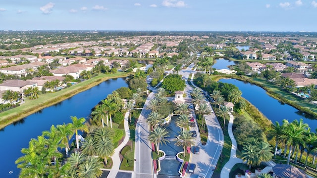 8979 Little Falls Way, Delray Beach, FL 33446 - aerial view of property's location featuring nearby suburban area and a large body of water