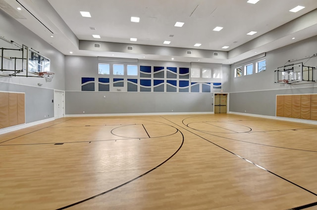 8979 Little Falls Way, Delray Beach, FL 33446 - view of sport court with community basketball court