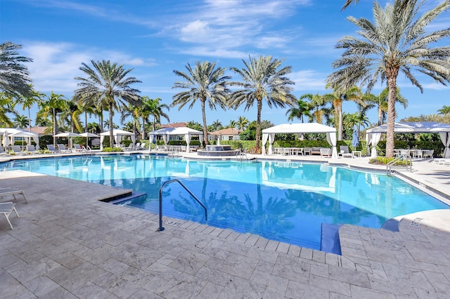 8979 Little Falls Way, Delray Beach, FL 33446 - community pool featuring a patio area