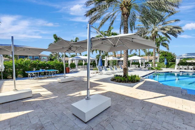 8979 Little Falls Way, Delray Beach, FL 33446 - community pool featuring a patio