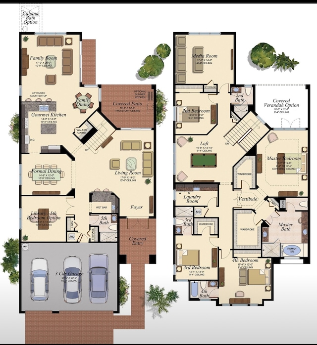 8979 Little Falls Way, Delray Beach, FL 33446 - home floor plan