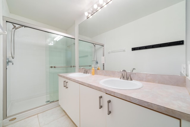 4718 NW 59th Mnr, Coconut Creek, FL 33073 - full bath with a shower stall and double vanity