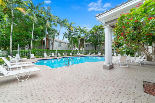 4718 NW 59th Mnr, Coconut Creek, FL 33073 - community pool featuring fence and a patio