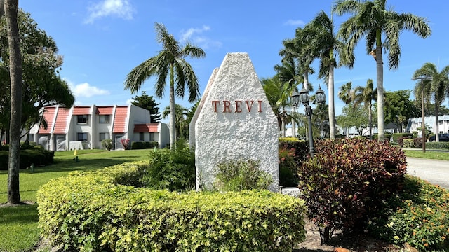 4345 Trevi Ct Unit 208, Lake Worth, FL 33467 - community sign with a yard