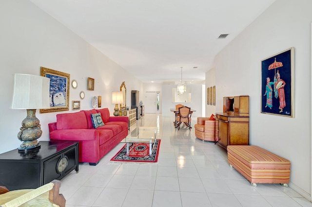 9564 Crescent View Dr N, Boynton Beach, FL 33437 - living area with light tile patterned floors