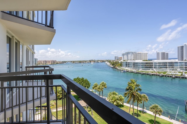 901 E Camino Real Unit 7C, Boca Raton, FL 33432 - water view featuring nearby urban area