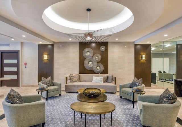 901 E Camino Real Unit 7C, Boca Raton, FL 33432 - lobby with recessed lighting