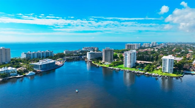 901 E Camino Real Unit 7C, Boca Raton, FL 33432 - view of urban area with a nearby body of water
