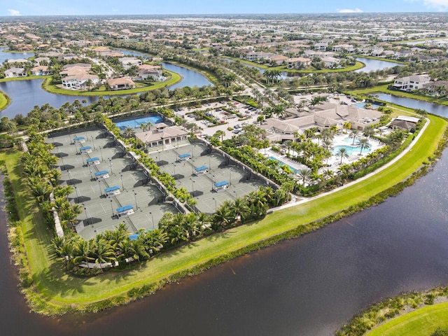 16323 Pantheon Pass, Delray Beach, FL 33446 - aerial view of residential area with a large body of water