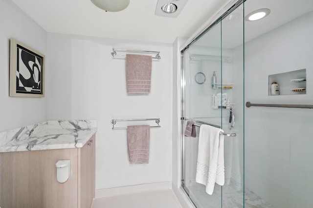 901 E Camino Real Unit 4C, Boca Raton, FL 33432 - bathroom with a stall shower