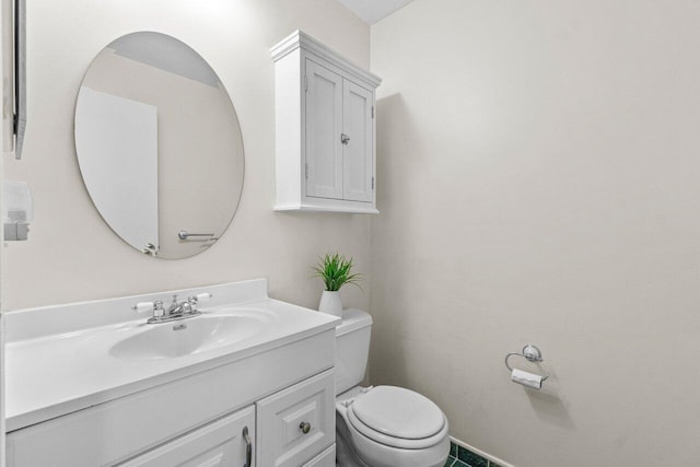 266 Seville L, Delray Beach, FL 33446 - bathroom featuring vanity and toilet