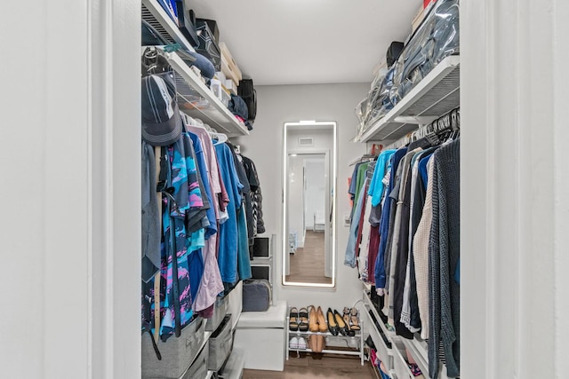 5500 NW 2nd Ave Unit 414, Boca Raton, FL 33487 - spacious closet with wood finished floors