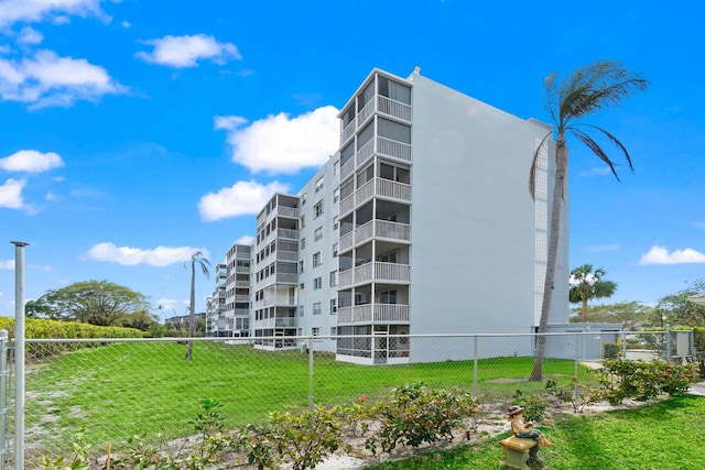 5500 NW 2nd Ave Unit 414, Boca Raton, FL 33487 - view of apartment building / complex featuring fence