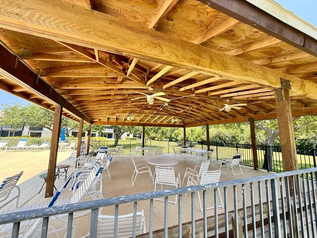 view of patio