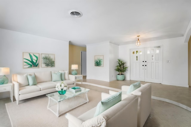 1467 NE 57th Ct, Fort Lauderdale, FL 33334 - living area featuring baseboards