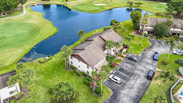 5218 Fountains Dr S Unit 206, Lake Worth, FL 33467 - bird's eye view of a large body of water and a golf club