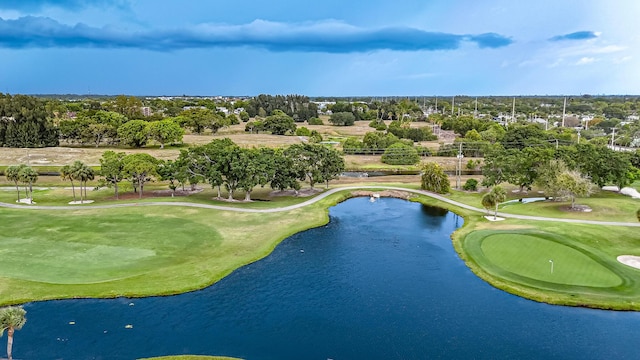 5218 Fountains Dr S Unit 206, Lake Worth, FL 33467 - bird's eye view of a tree filled landscape, a large body of water, and a golf club