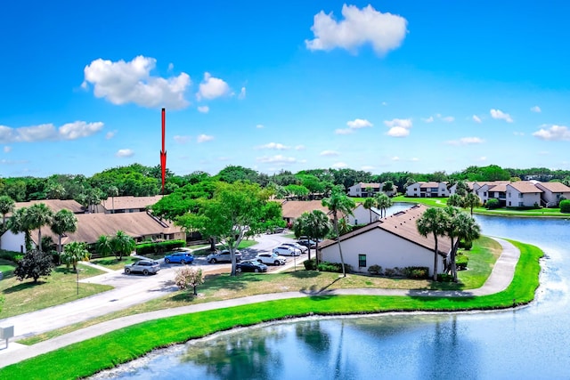 8735 Boca Glades Blvd W Unit D, Boca Raton, FL 33434 - aerial view of residential area with a large body of water