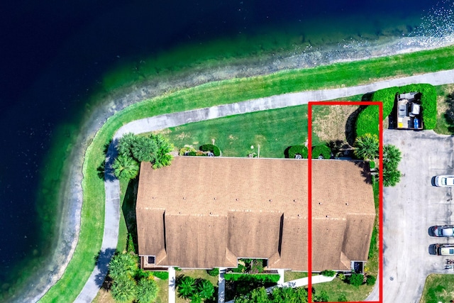8735 Boca Glades Blvd W Unit D, Boca Raton, FL 33434 - aerial view of property and surrounding area featuring property parcel outlined