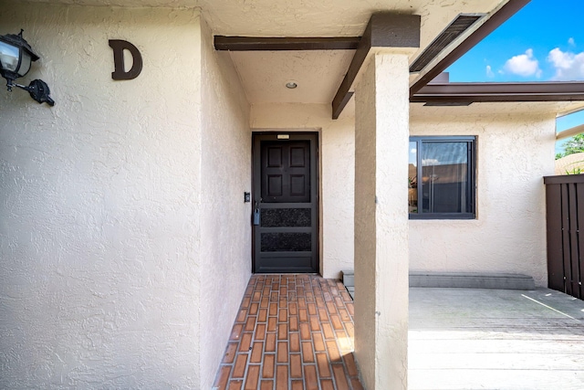 8735 Boca Glades Blvd W Unit D, Boca Raton, FL 33434 - view of exterior entry with stucco siding