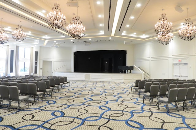 9037 Golden Mountain Cir, Boynton Beach, FL 33473 - lobby with a decorative wall and recessed lighting