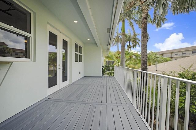 2510 Lake Dr N, Boynton Beach, FL 33435 - deck with french doors