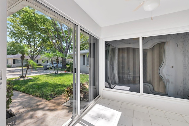 10095 45th Ter S Unit 443, Boynton Beach, FL 33436 - view of unfurnished sunroom