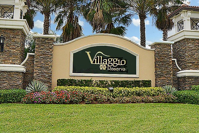 7779 Butera Plz, Delray Beach, FL 33446 - community sign with a lawn