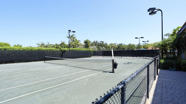 7779 Butera Plz, Delray Beach, FL 33446 - view of tennis court with fence