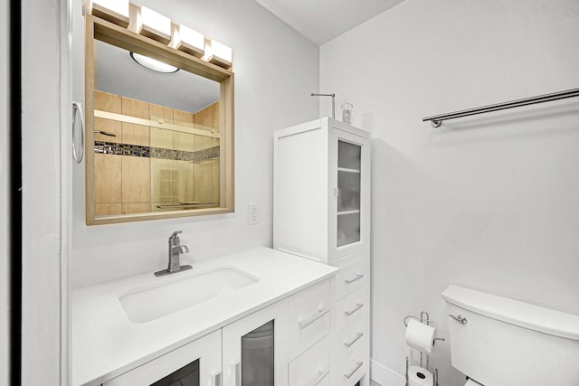 4585 NW 3rd St Unit D, Delray Beach, FL 33445 - full bathroom with toilet, vanity, and a tile shower